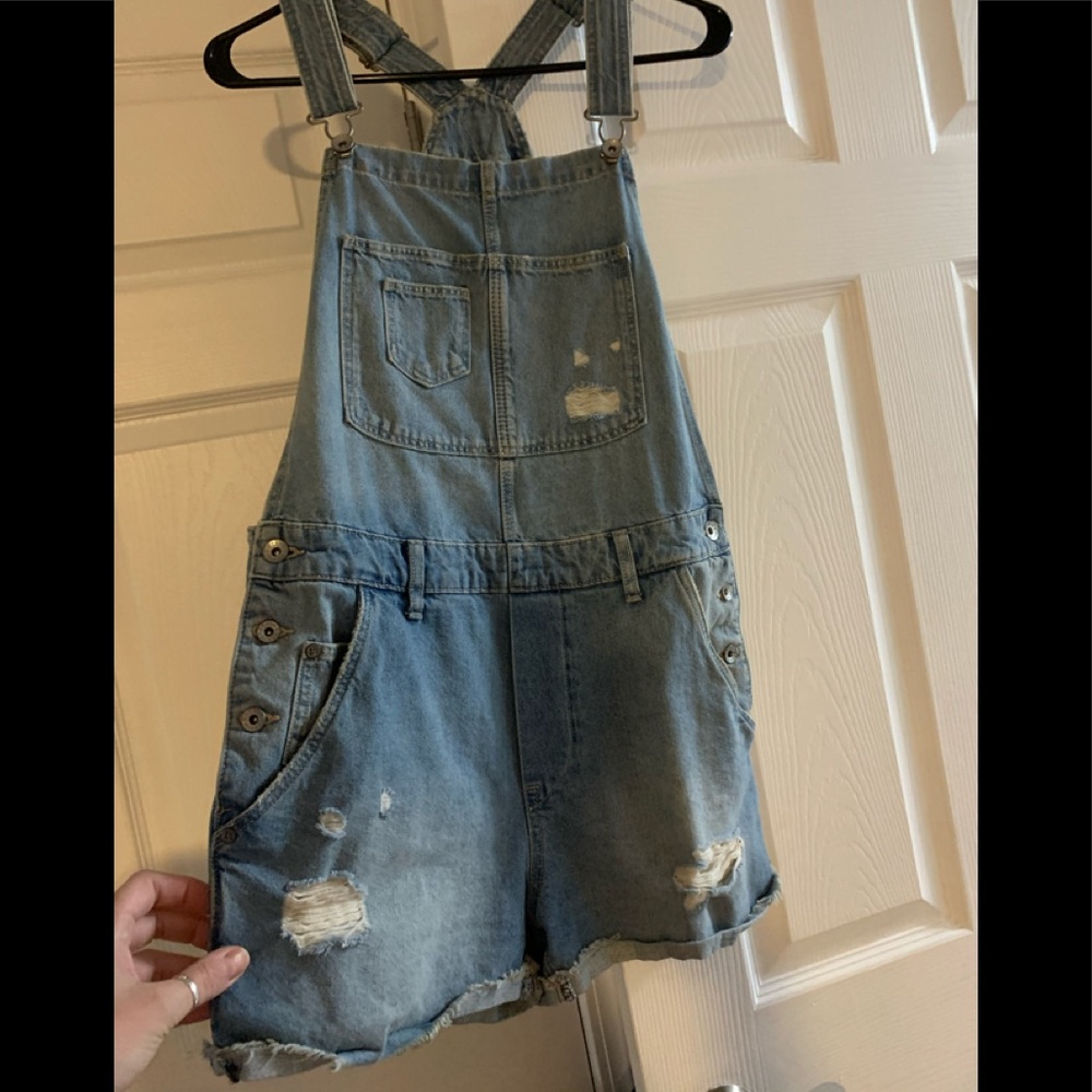 Short overalls!